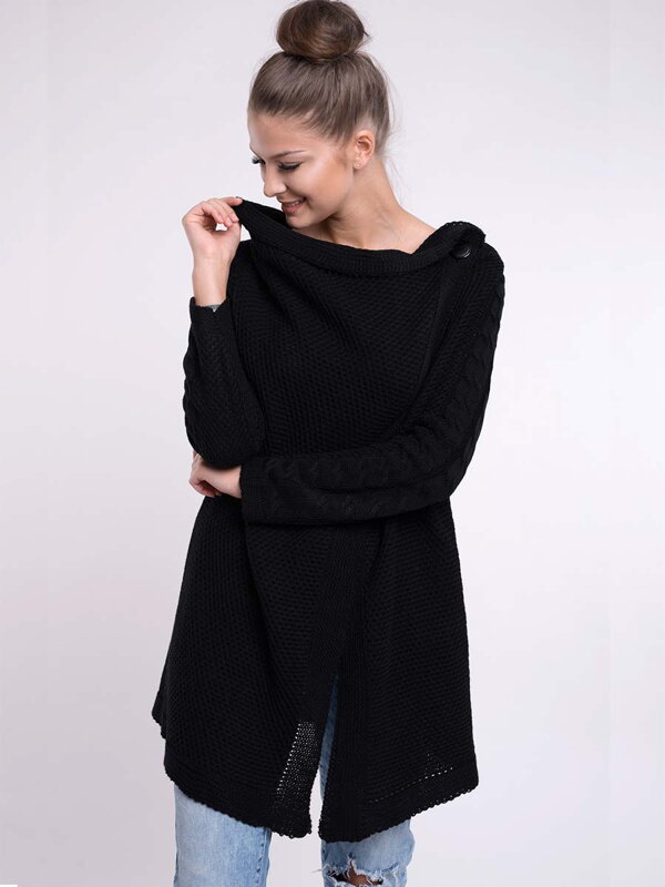 Damen Cardigan DIMA - schwarz